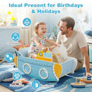 Wooden Submarine Rocking Climber with Rotating Propeller by LJGDeals