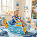 Wooden Submarine Rocking Climber with Rotating Propeller