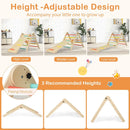 7-in-1 Indoor Climbing Toys for Toddlers with Reversible Ramp by LJGDeals