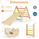 7-in-1 Indoor Climbing Toys for Toddlers with Reversible Ramp by LJGDeals
