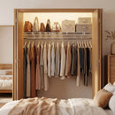 Closet Shelves Wall Mounted with Ventilated Metal Wire Shelving Kit by LJGDeals