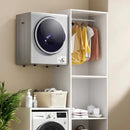 1.5 Cu .ft Clothes Dryer with with Stainless Steel Wall Mount by LJGDeals
