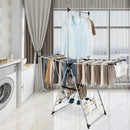 Clothes Drying Rack with 6-Level Adjustable Height by LJGDeals