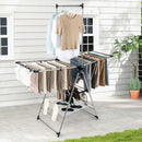 Clothes Drying Rack with 6-Level Adjustable Height by LJGDeals