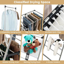 Clothes Drying Rack with 6-Level Adjustable Height by LJGDeals