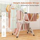 Clothes Drying Rack with Height Adjustable Wings by LJGDeals