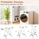 Clothes Drying Rack with Height Adjustable Wings by LJGDeals