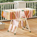 Clothes Drying Rack with Height Adjustable Wings by LJGDeals