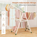 Clothes Drying Rack with Height Adjustable Wings by LJGDeals