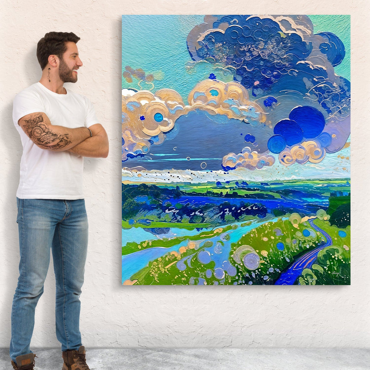 Canvas Print: "Cloud Dance", photo 4 of 7
