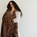 PATTERNED FAUX FUR XL THROW BLANKETS by Saranoni