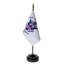 Coast Guard Stick Flag 4"x6" | Made in USA by Flagman of America
