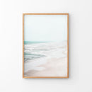 Beige Coastal Beach Wall Art Print. Ocean Waves by Wall Art Set