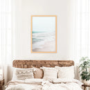 Beige Coastal Beach Wall Art Print. Ocean Waves by Wall Art Set
