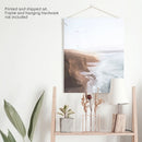 Coastal Cliff and Ocean Rocks Poster by Wall Art Set