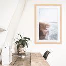 Coastal Cliff and Ocean Rocks Poster by Wall Art Set