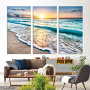 Coastal Sunset Wall Art Canvas, Ocean Beach Canvas Wall Art by MyGreatCanvas | Canvas Wall Art Prints | Photo Prints & Wall Decor
