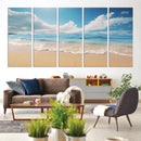 Coastal Wall Art - Serene Ocean Canvas Print with Beach and by MyGreatCanvas | Canvas Wall Art Prints | Photo Prints & Wall Decor