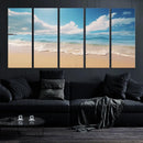 Coastal Wall Art - Serene Ocean Canvas Print with Beach and