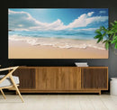Coastal Wall Art - Serene Ocean Canvas Print with Beach and