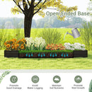 Large Outdoor Metal Planter Box for Vegetable Fruit Herb Flower-Coffee by LJGDeals