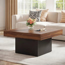Coffee Table Accent Table with LED Lights and Dynamic Modes by LJGDeals