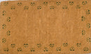 Sprinkled Hearts Handwoven Green Coco Doormat