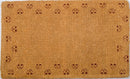 Sprinkled Hearts Red Handwoven Coco Doormat
