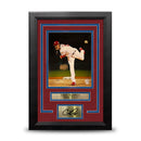 Cole Hamels 2008 World Series Philadelphia Phillies 8" x 10" Framed Photo with Engraved Autograph by Dynasty Sports & Framing