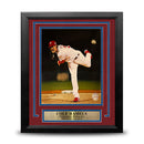Cole Hamels 2008 World Series Action Philadelphia Phillies 8" x 10" Framed Baseball Photo by Dynasty Sports & Framing