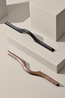 Lacquered Walnut Wood "Eros" Drawer Pulls