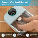 Collapsible Foot Spa Massager Foot Bath Tub with Heat Shower and Timer-Blue by LJGDeals
