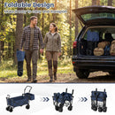 Collapsible Wagon with Removable Canopy and Detachable Storage Bag by DirectDeals