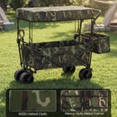 Collapsible Wagon with Removable Canopy and Detachable Storage Bag by LJGDeals