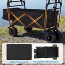 Collapsible Wagon with Removable Canopy and Adjustable Handles by DirectDeals