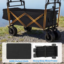 Collapsible Wagon with Removable Canopy and Adjustable Handles by LJGDeals