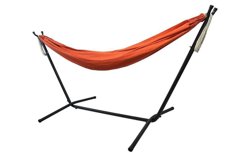 Colombian Double Hammock with Universal Hammock Stand