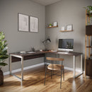 Custom L-Shaped Executive Desk 60” x 60” | Reversible Return