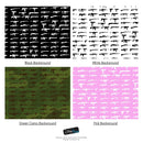 Gun Pattern Wall Mural. Urban Camo Wallpaper.