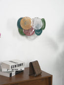 Colorful Murano Disc Wall Lamp