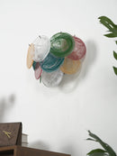 Colorful Murano Disc Wall Lamp