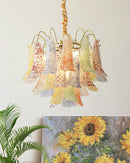 Colorful Murano Glass Chandelier