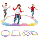 Colorful Kids Wavy Balance Beam with Textured Surface and Non-slip Foot Pads by LJGDeals