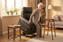 ComfortRise Granite Infinite Position Lift Chair with Power Headrest & Lumbar Support by Ornate Furniture