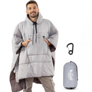 Wearable Poncho Blanket | Hooded Windproof Stadium Blanket | Camping & Outdoor for Men & Women by Hazli Collection
