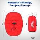 Wearable Poncho Blanket | Hooded Windproof Stadium Blanket | Camping & Outdoor for Men & Women by Hazli Collection