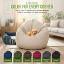 ComfyBean Kid's Bean Bag Chair - Hemp Fabric