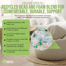 ComfyBean Kid's Bean Bag Chair - Hemp Fabric