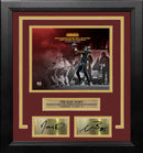 Jayden Daniels & Noah Brown Hail Mary TD Commanders 8x10 Framed Photo with Engraved Autographs by Dynasty Sports & Framing