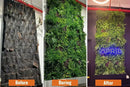 Country Fern Artificial Vertical Garden Green Wall Panel 40×40in 11 SQ FT – UV Resistant – Commercial Grade by Designer Plants USA